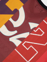 Amiri Red Oversized Spliced T-Shirt