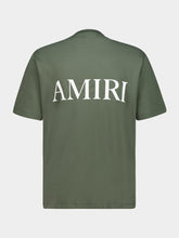 Amiri Dark Sage Core Logo T-Shirt
