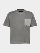 Amiri Black Faded Pocket Box T-Shirt
