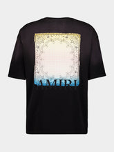 Amiri Black Bandana Patch Oversized T-Shirt
