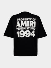 Amiri Black 1994 Cutoff Cotton Crew T-Shirt