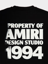 Amiri Black 1994 Cutoff Cotton Crew T-Shirt