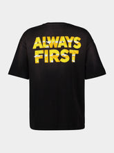 Amiri Black MA Eagle Oversized Cotton T-Shirt
