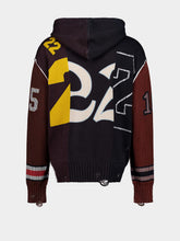 Amiri Multicolor Spliced Hooded Sweatshirt