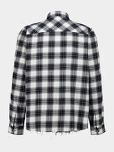 Amiri Black Bones Flannel Overshirt