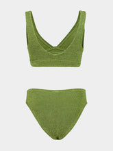 Hunza G Metallic Moss Angel Bikini
