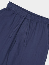 Spiritum Tulum Indigo Blue Organic Cotton Baggy Trousers