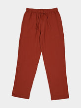 Spiritum Tulum Terracotta Organic Cotton Baggy Trousers