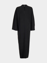 Paula Areta Black Sequin Embroidered Kaftan