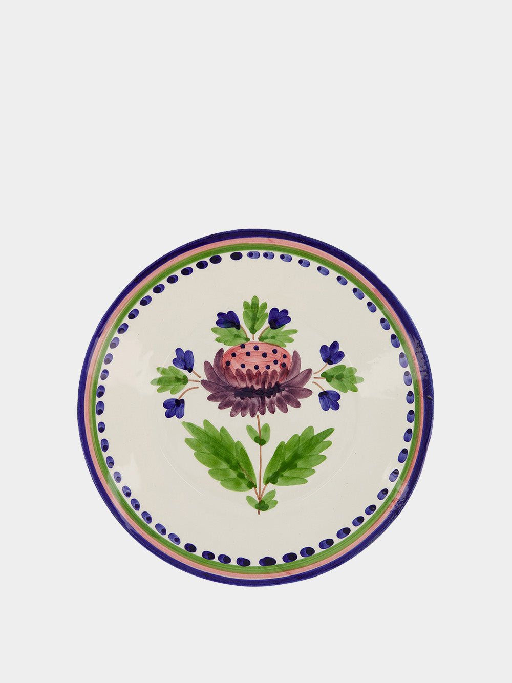 Artichoke Ceramic Dessert Plate