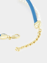 Casablanca Blue Knotted Necklace