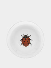 Astier de Villatte Small Ladybug Soup Plate