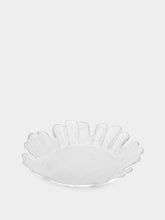 Astier de Villatte Dinner Plate Chou with Seven Petals Small