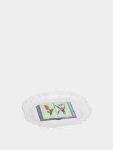 Astier de Villatte Small Floral Book Plate
