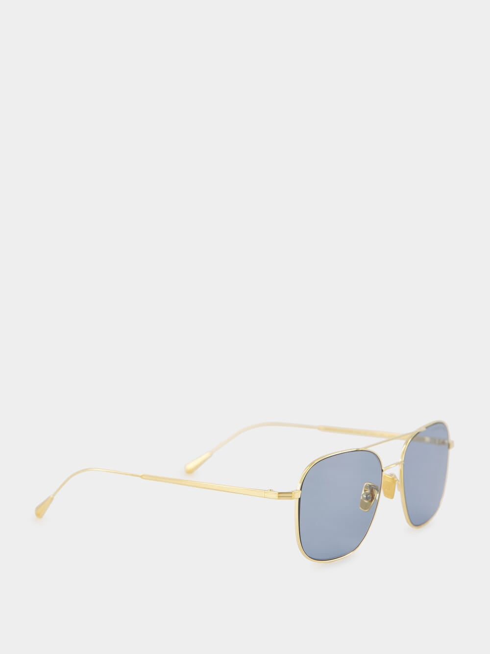 18K Gold Aviator Sunglasses