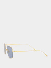 Cutler and Gross 18K Gold Aviator Sunglasses