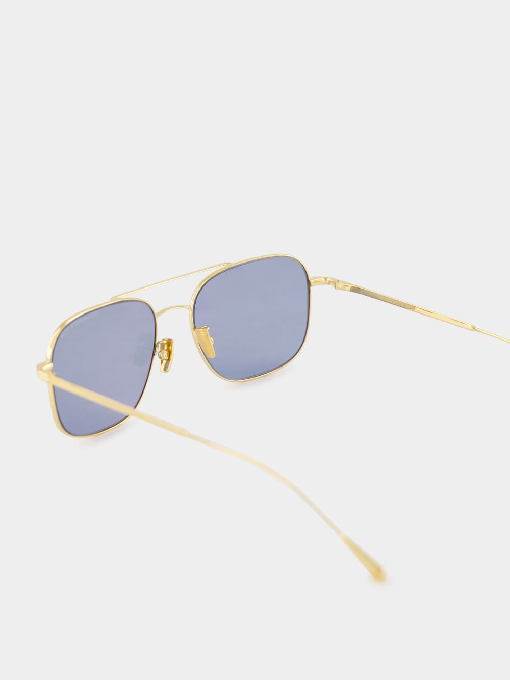 18K Gold Aviator Sunglasses