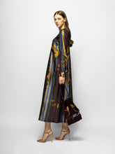 Paula Celina Fairytail Turtleneck Printed Silk Twill Dress