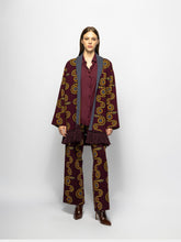 Paula Toadstool Natrix Jacquard Cardigan with Fringes