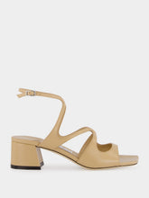 Jimmy Choo Azilia 45 Chai Nappa Leather Sandals