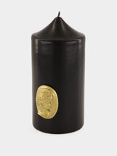 Trudon Black The Great Cameo Medium Pillar Candle