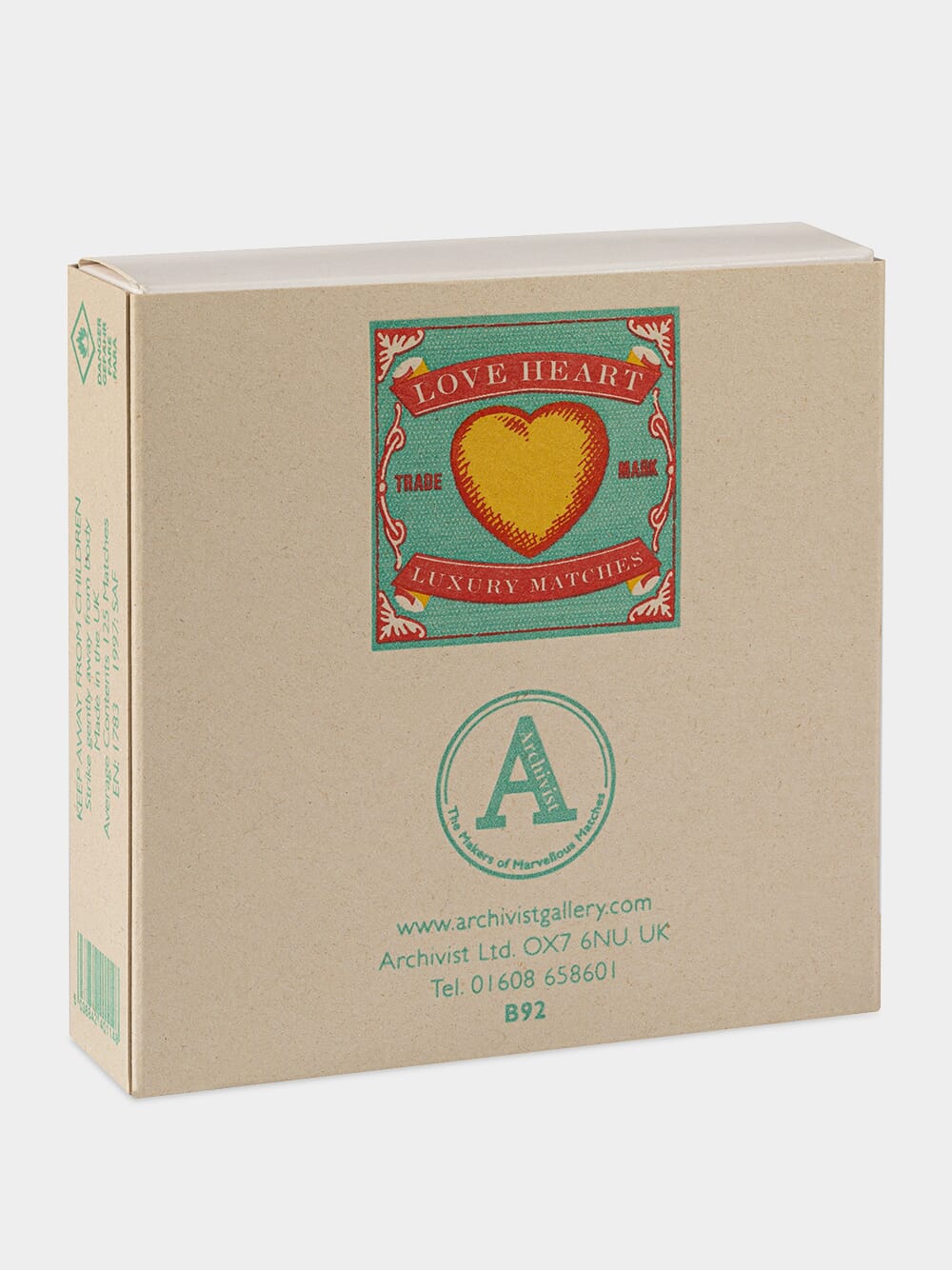 Love Heart Luxury Matchbox