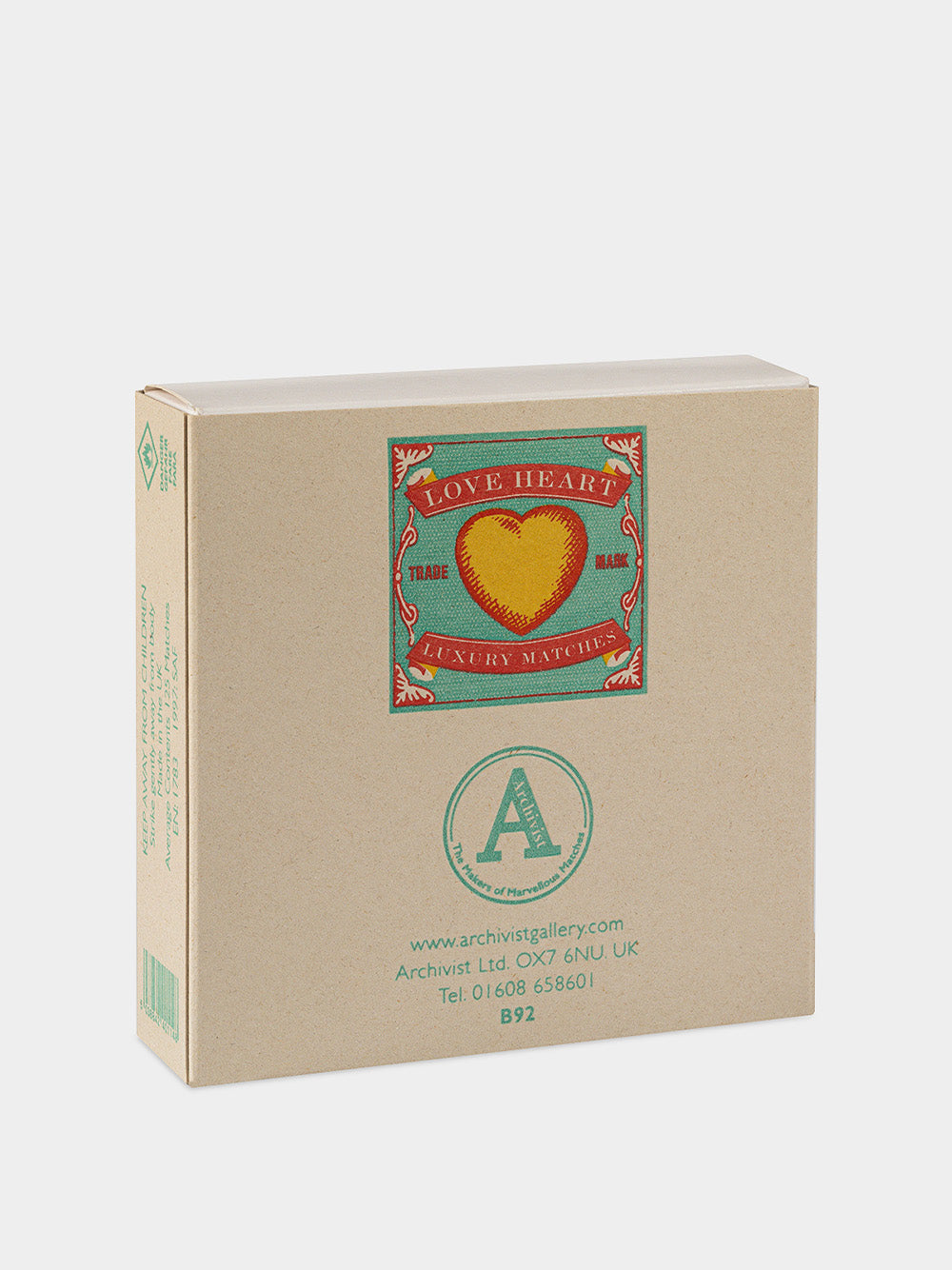 Love Heart Luxury Matchbox