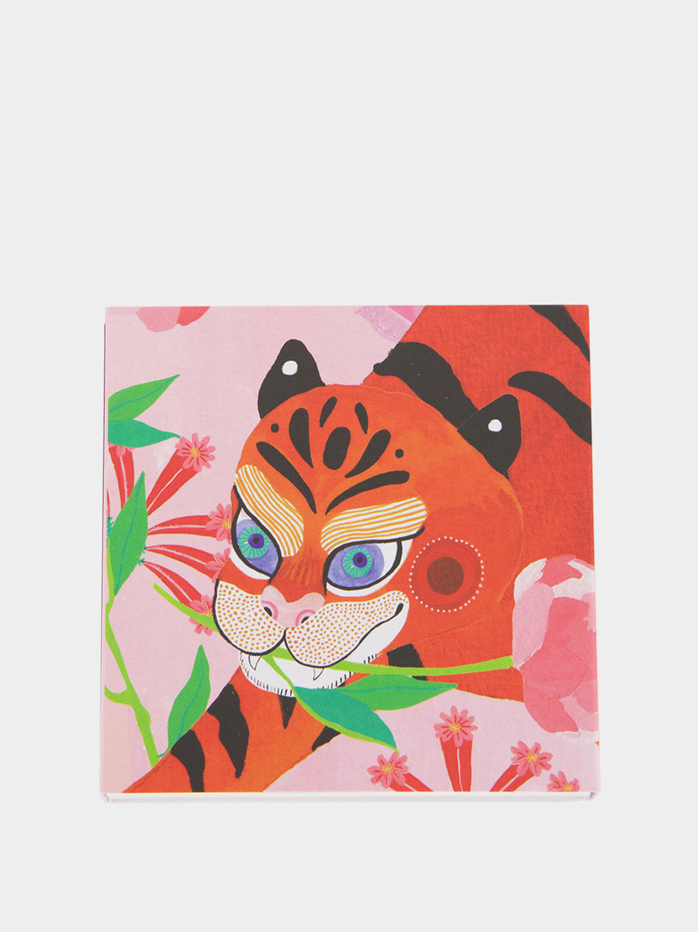 Tiger With Peony Matches