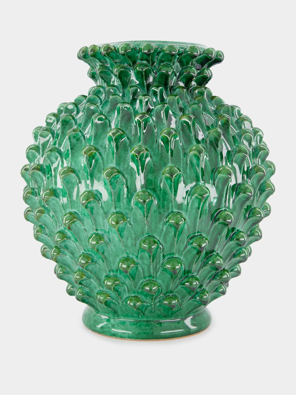 Green Pinecone Vase