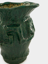 Serax Green Look At Me Sculptural Glazed Vase