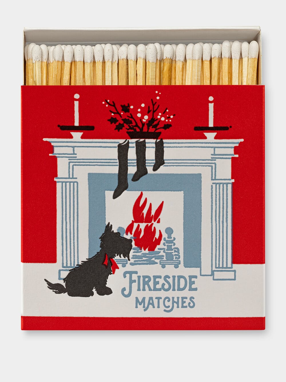 Fireside Scotty Dog Matchbox