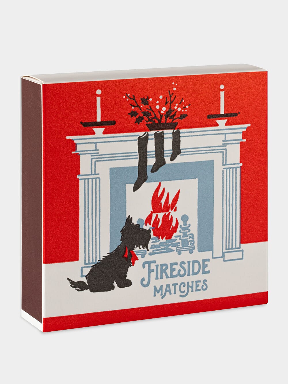 Fireside Scotty Dog Matchbox