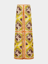 Valentino Garavani Manifesto Bandana Foulard Twill Trousers