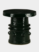 Serax Dark Green Clara 08 Ceramic Side Table