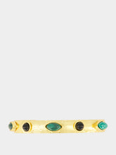 Sylvia Toledano Green and Black Sultane Stone Bracelet