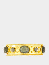 Sylvia Toledano Grey Byzantin Twisted Labradorite Bracelet