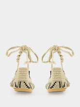 Kashura Peanut Brown High Crochet Ballerina