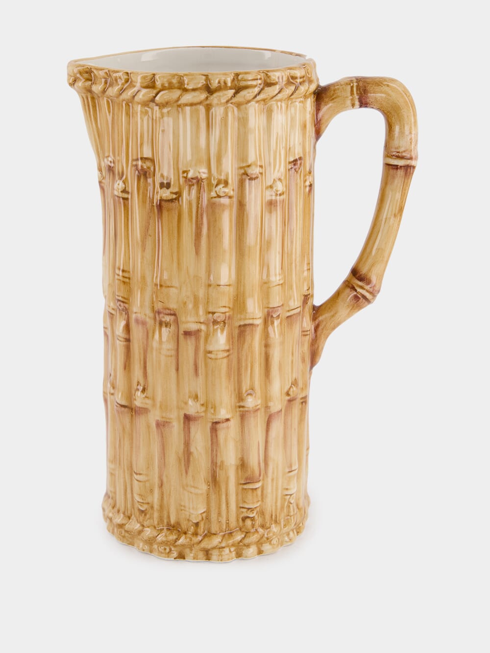 Bamboo Ceramic Jug