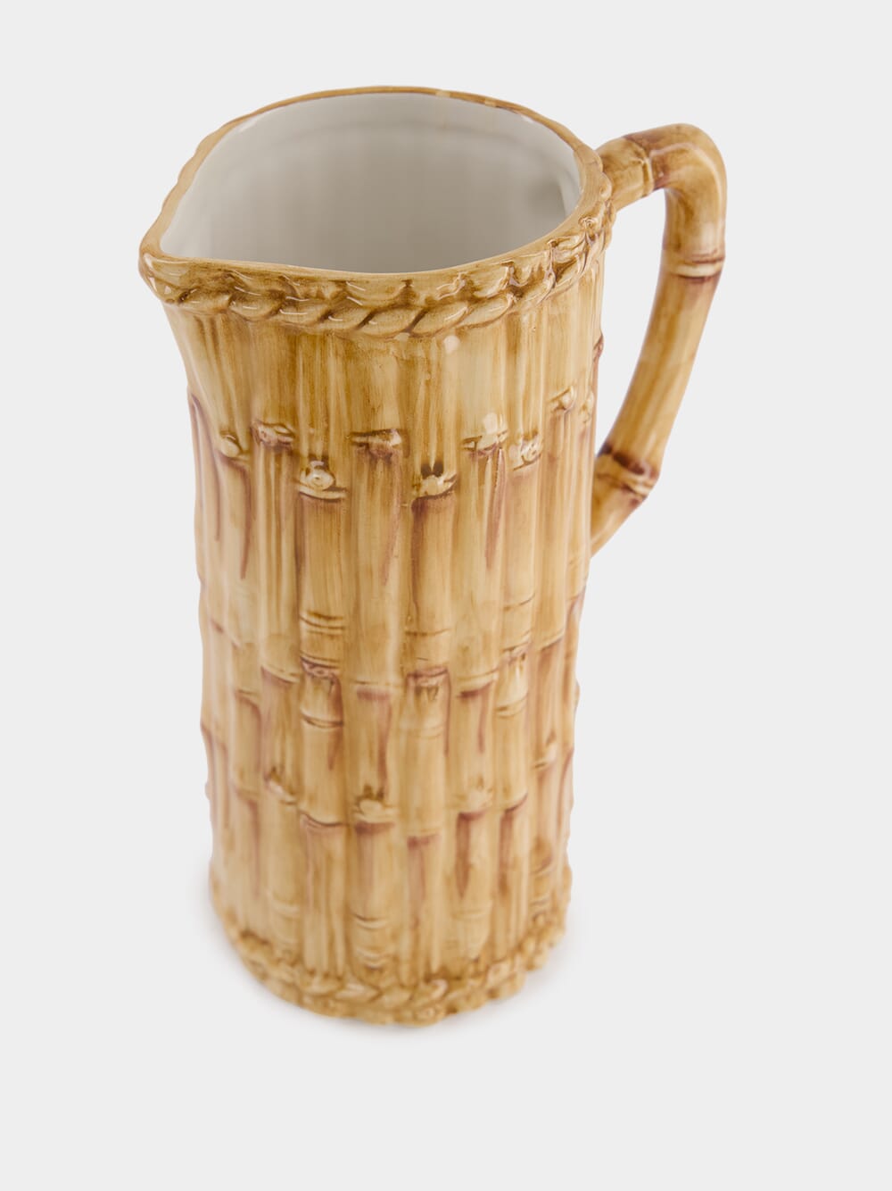 Bamboo Ceramic Jug