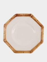 Les Ottomans White Bamboo Ceramic Coffee Cup