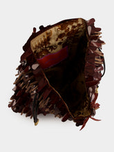 La DoubleJ Brown Embroidered Pochette Dustbag