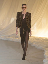Balmain Black Lace-Trim Knit Vest Top