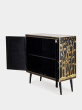 Les Ottomans Black Bamboo Cabinet