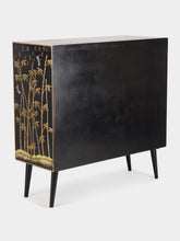 Les Ottomans Black Bamboo Cabinet