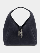 Givenchy Mini G-Hobo Bag In Washed Denim