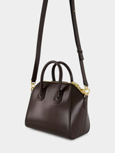 Givenchy Ebony Brown Mini Antigona in Box Leather