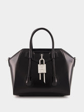 Givenchy Black Mini Antigona Lock Bag
