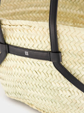 Givenchy Small Voyou Raffia Basket Bag