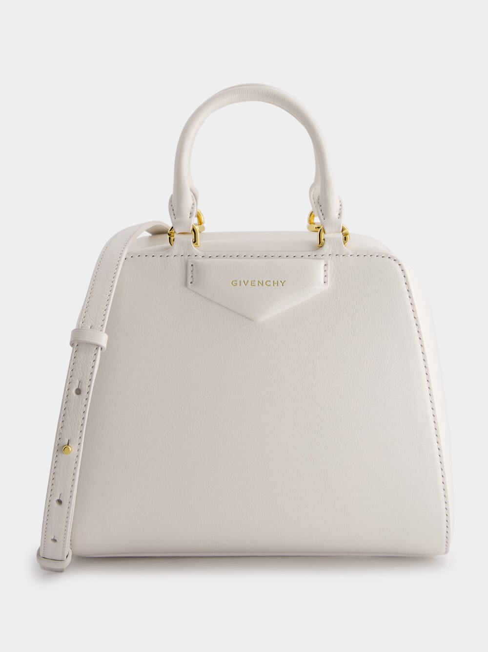 Ivory Mini Antigona Cube Bag