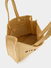 Medium G-Tote Bag in Raffia | PDP - Fashion Clinic